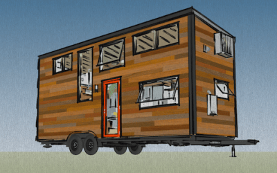 Conheça o projeto 3d da tiny house que vamos construir no brasil