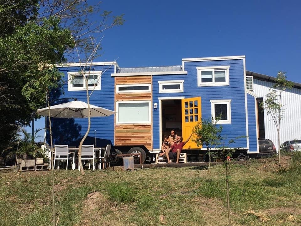 Tiny house araraúna - mini casa brasileira